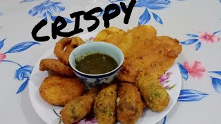 3  Ways  Pakoras |by A&A foodies  #crispypakoray#potato#egg#chilli