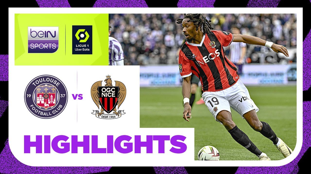 Toulouse v Nice | Ligue 1 23/24 Match Highlights