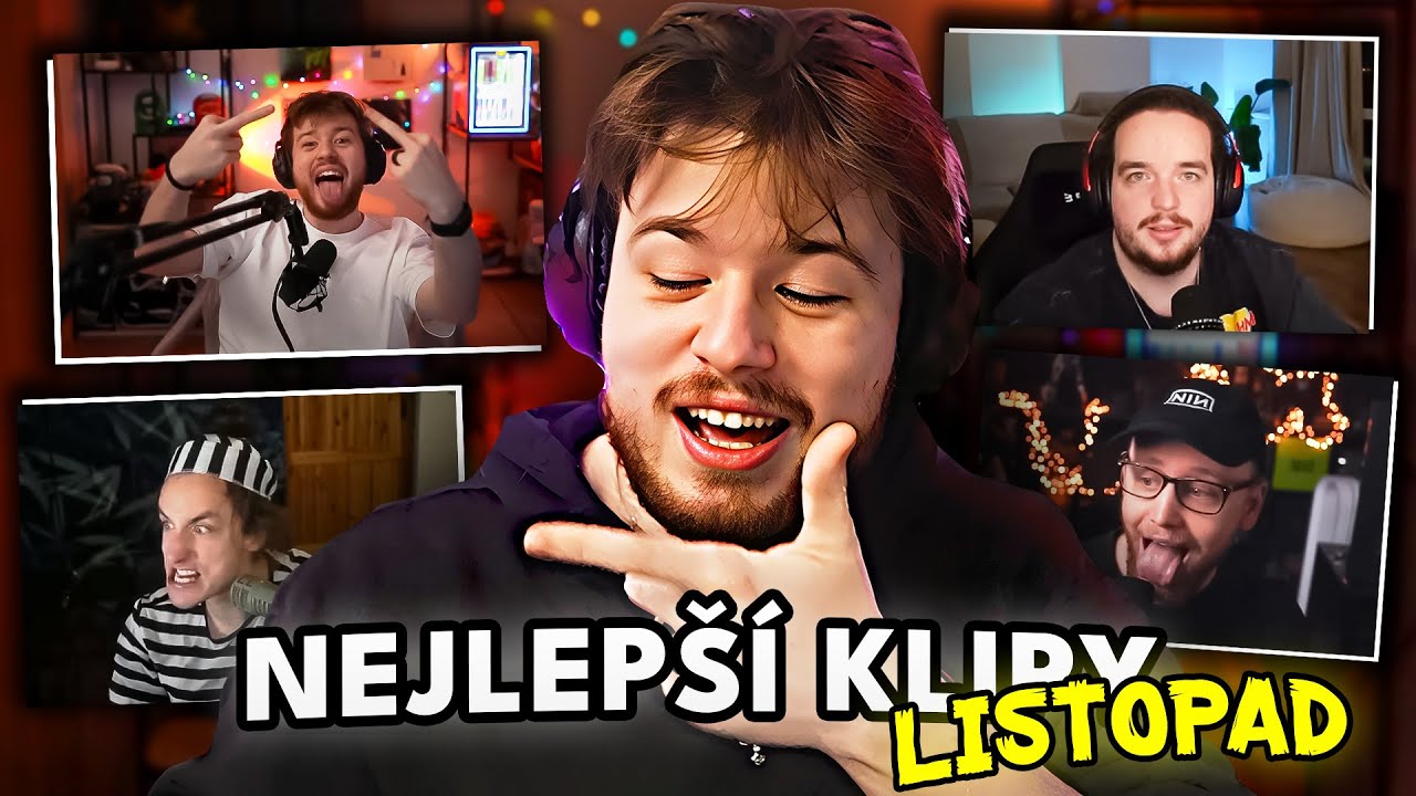 Ty Nejlepší Klipy z CZ/SK Twitche za Listopad