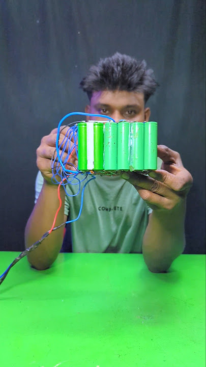 making homemade battery 12V   24V and BMS #shots #project #experiment #sujanexperiment