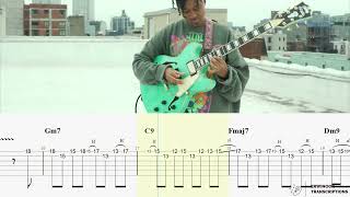 Video thumbnail of "Melanie Faye - Cliffs of Dover x All My Life (Eric Johnson x K-Ci & JoJo) Guitar TAB"