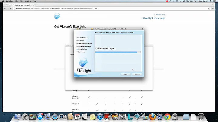 How to Install Microsoft Silverlight in Chrome on a Mac