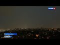 Сильный дождь с грозой накрыл Ростов-на-Дону