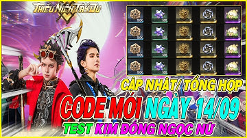 [ 14/09 ] cập nhật code mới Thiếu Niên Tây Du VTC & tổng hợp bộ code còn HSD