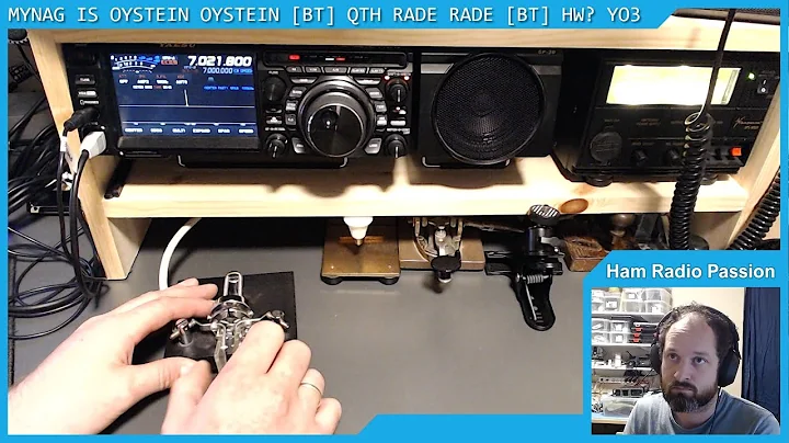 Slow CW QSO with Decoding. QRS 15wpm - TNX YO3FFF