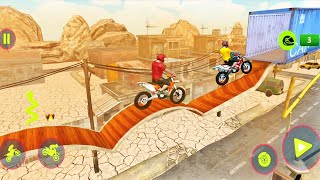 Extreme Tricky Bike Jump Stunt Racing Game - Motor Bike Stunt Race - Bike 3D Game To Play screenshot 5