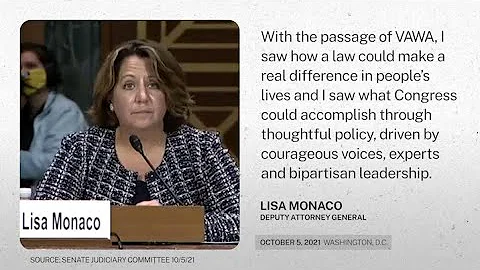 The Justice Department Applauds Reauthorization of the Violence Against Women Act