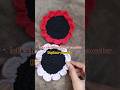 Easy Crochet Flower Coaster for Beginners | Step-by-Step #crochet #shorts #beginner