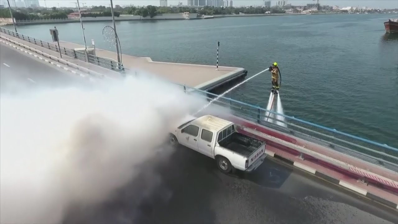 Dubai's firefighters now have jetpacks