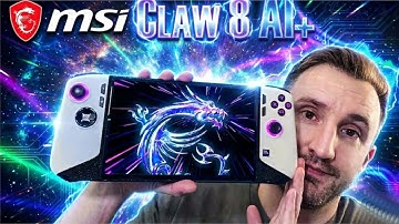 Better than the ROG Ally "Xbox"-  MSI Claw 8 AI+ Gaming Handheld Review