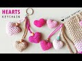 CROCHET : Ami Heart Tutorial (Keychain) || Gantungan Bentuk Hati