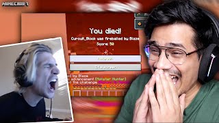 Funniest Minecraft Hardcore Deaths 😂 | Waamu Reacts #3 screenshot 5