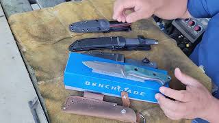 Benchmade 162 Sebert Series S30V vs Cold Steel and Reel Steel