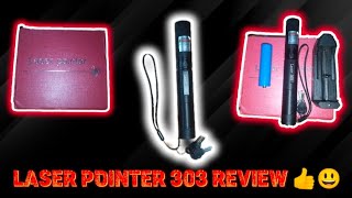 Lesar Pointer 303 Review 👍😃 #laserpointer #anshboy09