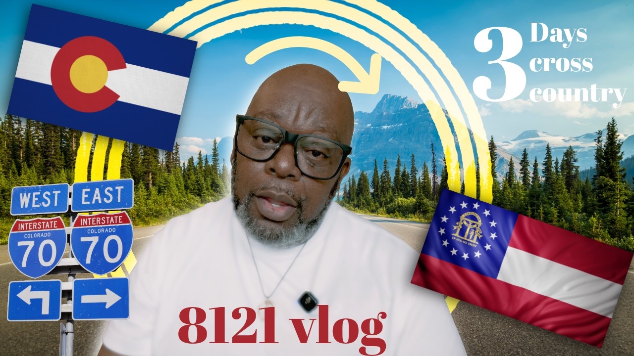8121 Vlog...Leaving Colorado...3 Day cross Country trip