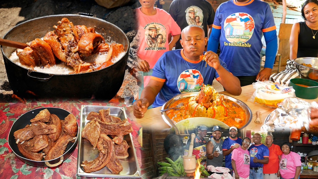 Chef Cesarin Prepara el Mejor Monfongo Dominicana, La vida del Campo