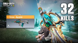 A GROZA FOI BUFFADA E ESSE LOADOUT ESTÁ UM ABSURDO 🔥 - COD: MOBILE BATTLE ROYALE