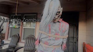 Spirit Halloween 2015 Hung Up Zombie Unboxing, Thoughts And Demo Video!