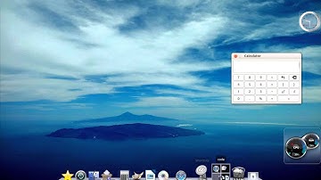 demo ubuntu with cairo dock osx theme workspaces