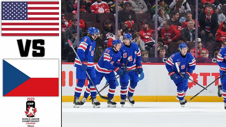 USA VS CZECHIA HIGHLIGHTS SEMIFINALS IIHF WORLD JUNIOR CHAMPIONSHIP 2025