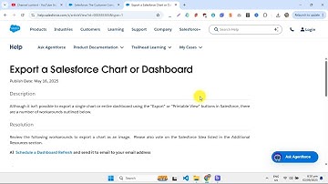How to Export a Report from Salesforce in 2025
