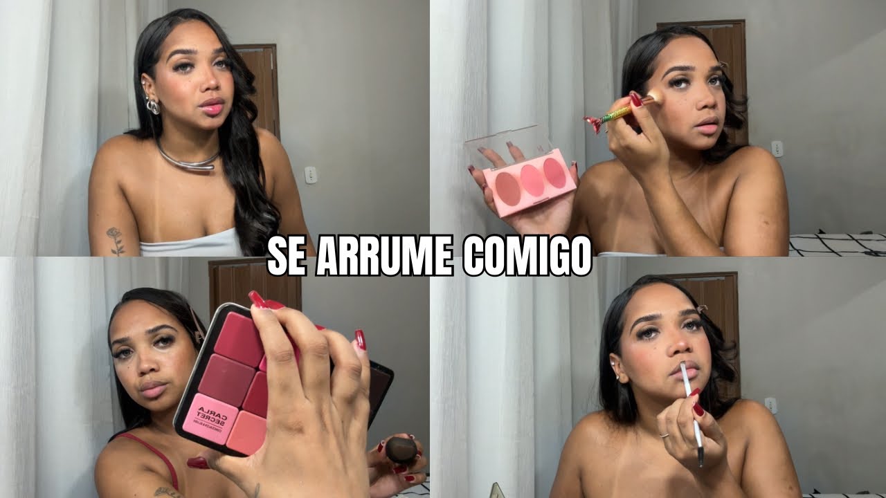 SE ARRUME COMIGO PARA O ANIVERSÁRIO DE 1 ANINHO DA ÍSIS 💗🦋 make, penteado e look