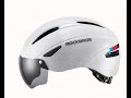 ROCKBROS casco de bicicleta para hombre y mujer con lentes incluidos