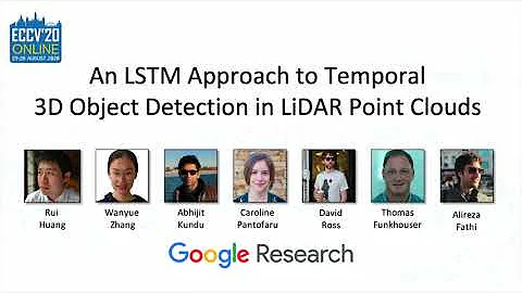 An LSTM Approach to Temporal 3D Object Detection in LiDAR Point Clouds - 1 min overview