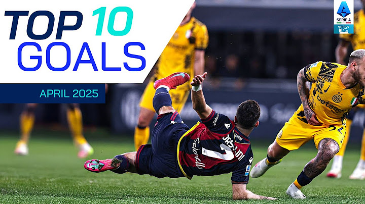 I Migliori 10 Gol del Mese di Aprile | Top Gol | Serie A Enilive 2024/25