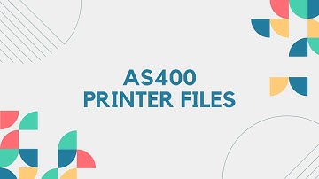 AS400 | PRINTER FILE