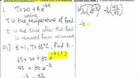 GCE O Level A Math 2014 Oct Paper 2 Q1 Solution (tys)