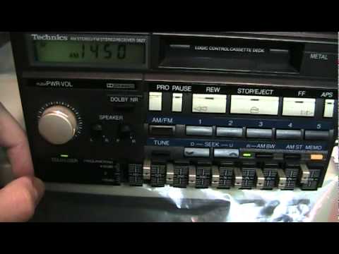 1985 Technics (Toyota) AM Stereo car radio