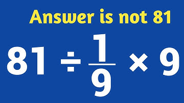 This Simple Math Mistake Fools Everyone! Only Geniuses Solve This Fast!