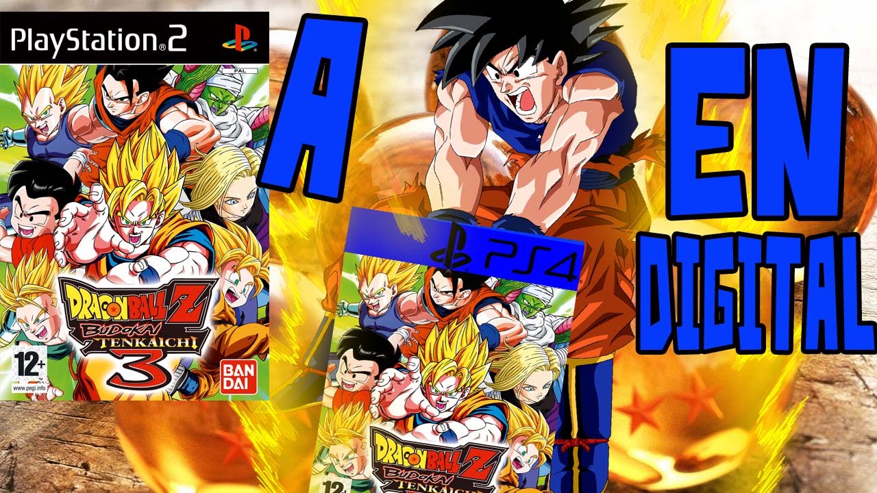 Dragon ball Z Budokai Tenkaichi 3 PS4 !