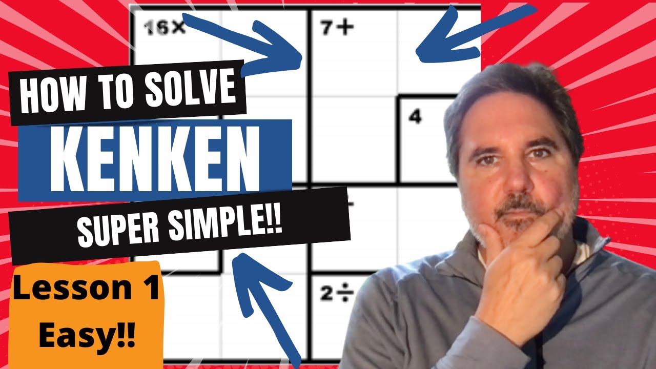 ken.ken Kenken 4x4 Puzzles Only- Puzzle 88 - YouTube