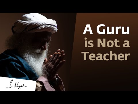 The Difference Between a Guru and a Teacher