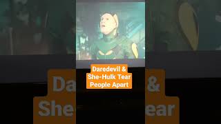 Daredevil &amp; She-Hulk Tear Apart a Group of Thugs #daredevil #shehulk #punisher