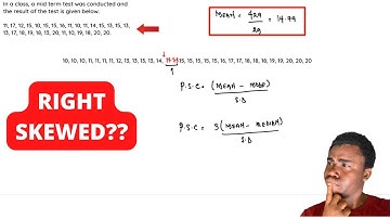 SKEWNESS AND KURTIOSIS: HOW TO CALCULATE AND INTEPRET THE PEARSON