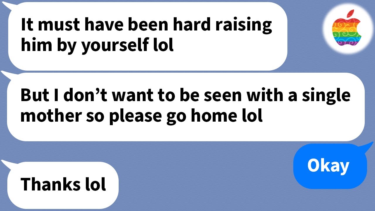 【Apple】 My son's fiancée looks down on me because I'm a single mother