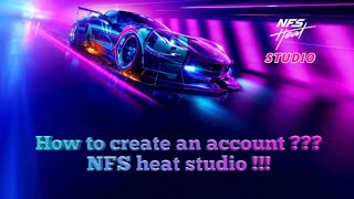 Cara Membuat Akun Atau Login NFS Heat Studio ?! (NFS Heat Studio) screenshot 4