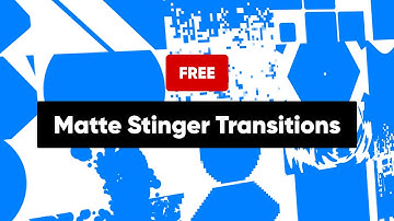 FREE Matte Stinger Transitions Pack for OBS Studio & Streamlabs