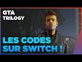 Les codes de triche sur switch   gta trilogy  astuces
