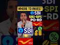 Where To Invest SBI-SIP Vs Post Office RD ? #postoffice #sbi #investmentideas #sip #rd