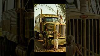 I make truck with bamboo tree #bamboo #truck