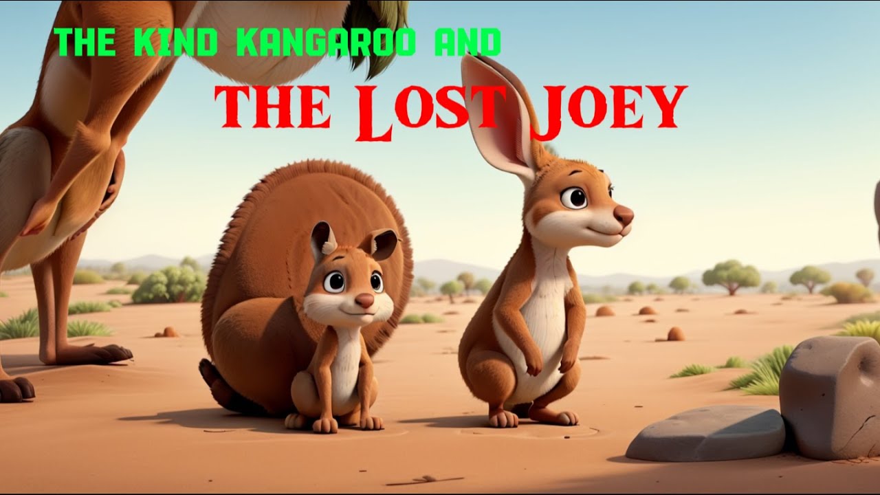 The Kind Kangaroo and the Lost Joey | Kids Cartoon | English Animated ...