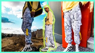 how to diy sew pants.Trousers كيف تصنع سروال او بنطلون بسهول