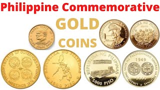 Gold Philippine Commemorative Coins