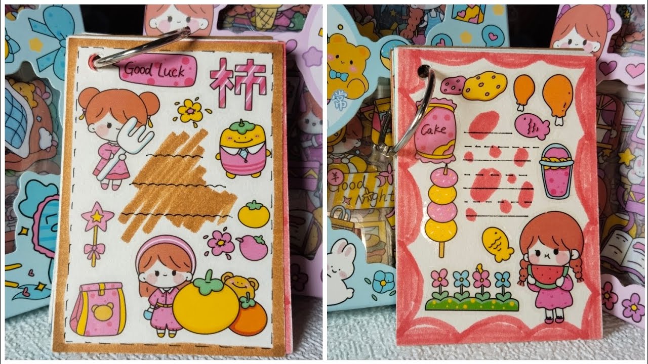 ASMR Sticker Journal / Journal Ideas 