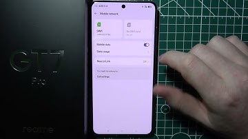 Realme GT 7 Pro - How to Check Mobile Data Usage