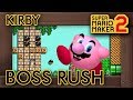 Super Mario Maker 2 - KIRBY BOSS RUSH